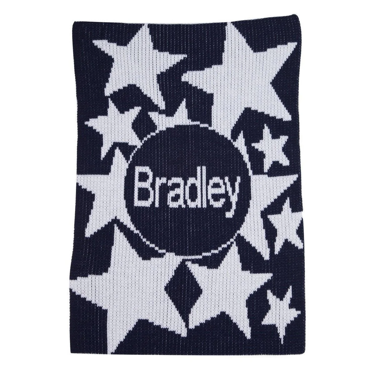 Shooting Stars & Name Personalized Stroller Blanket or Baby Blanket