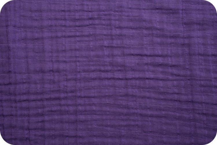 Solid Embrace Amethyst | Double Gauze Cotton