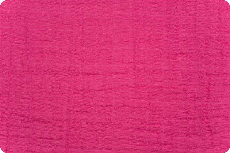 Solid Embrace® Carnation | Double Gauze Cotton