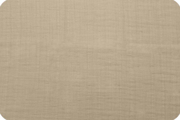 Solid Embrace Sand | Double Gauze Cotton