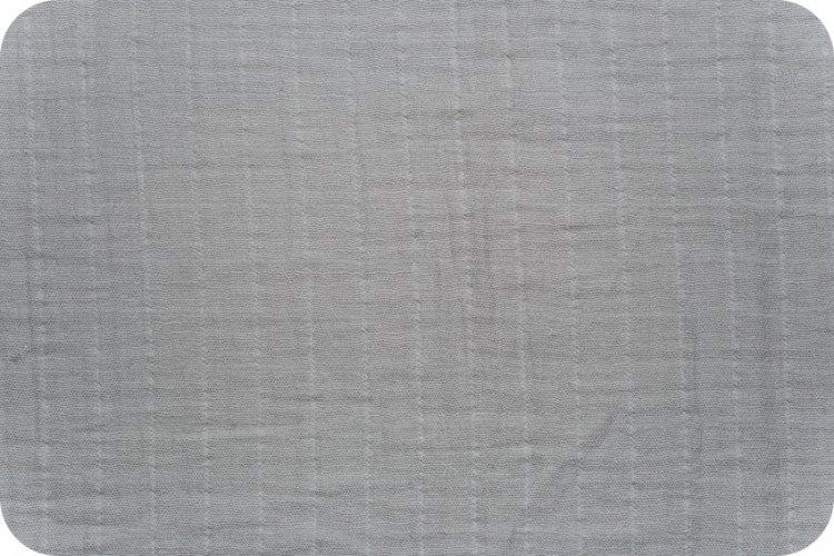 Solid Embrace Silver | Double Gauze Cotton