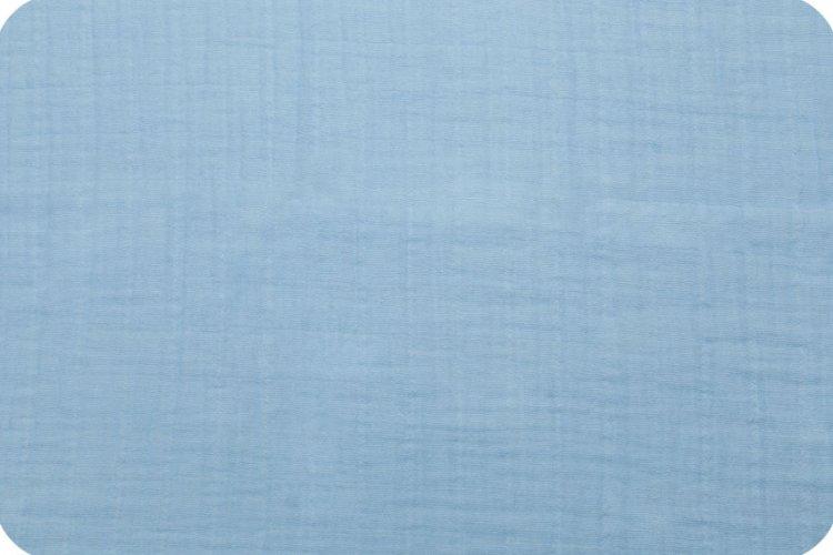 Solid Embrace Sky | Double Gauze Cotton