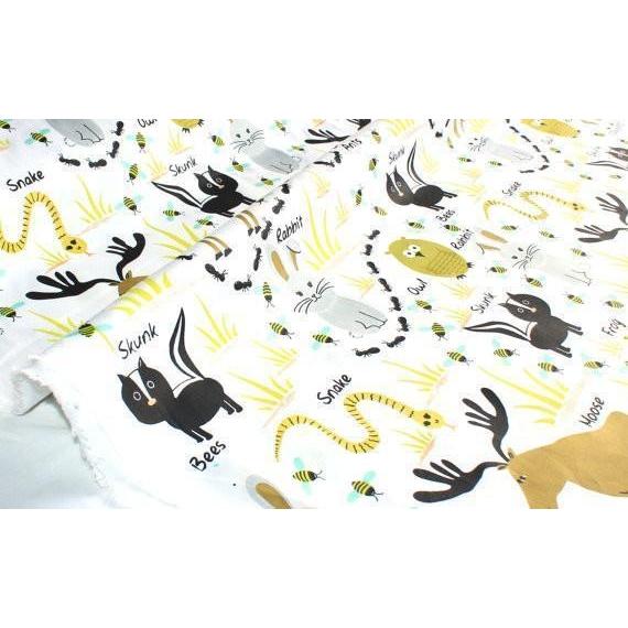 Crib Skirt | Woodland Animals - Image 3
