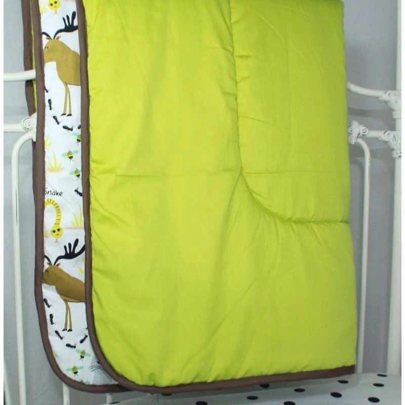 Woodland Animals Crib Bedding | Animal Print Baby Bedding Set - Image 10