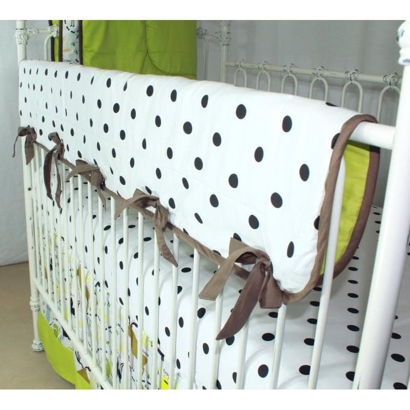 Woodland Animals Crib Bedding | Animal Print Baby Bedding Set - Image 12