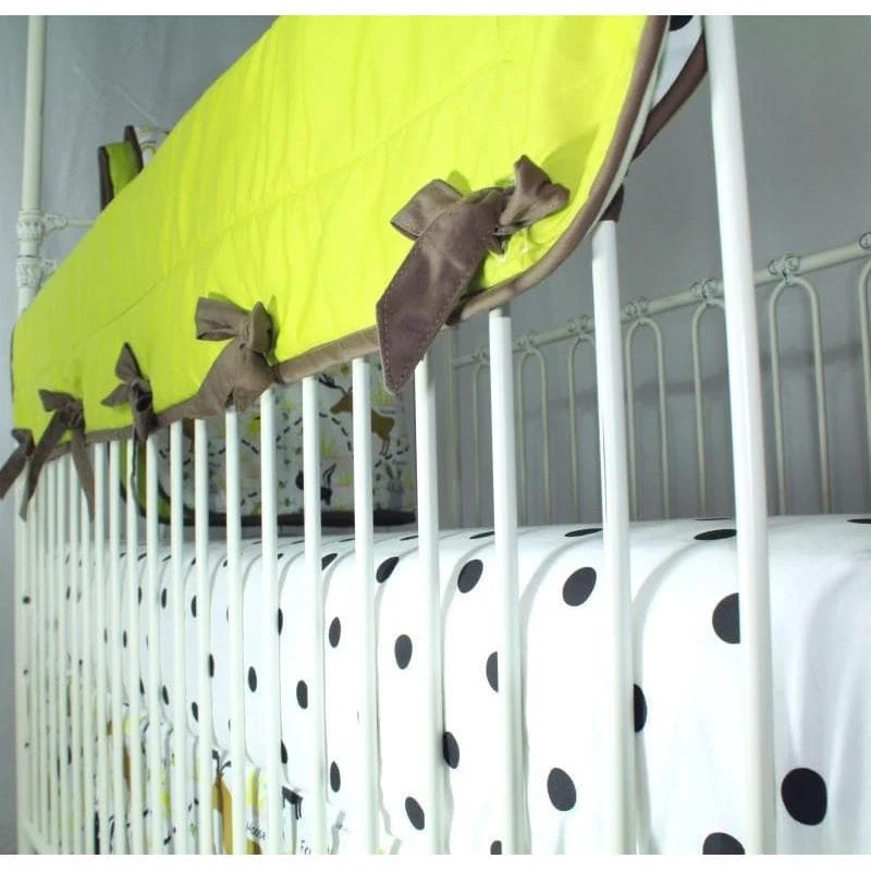 Woodland Animals Crib Bedding | Animal Print Baby Bedding Set - Image 13