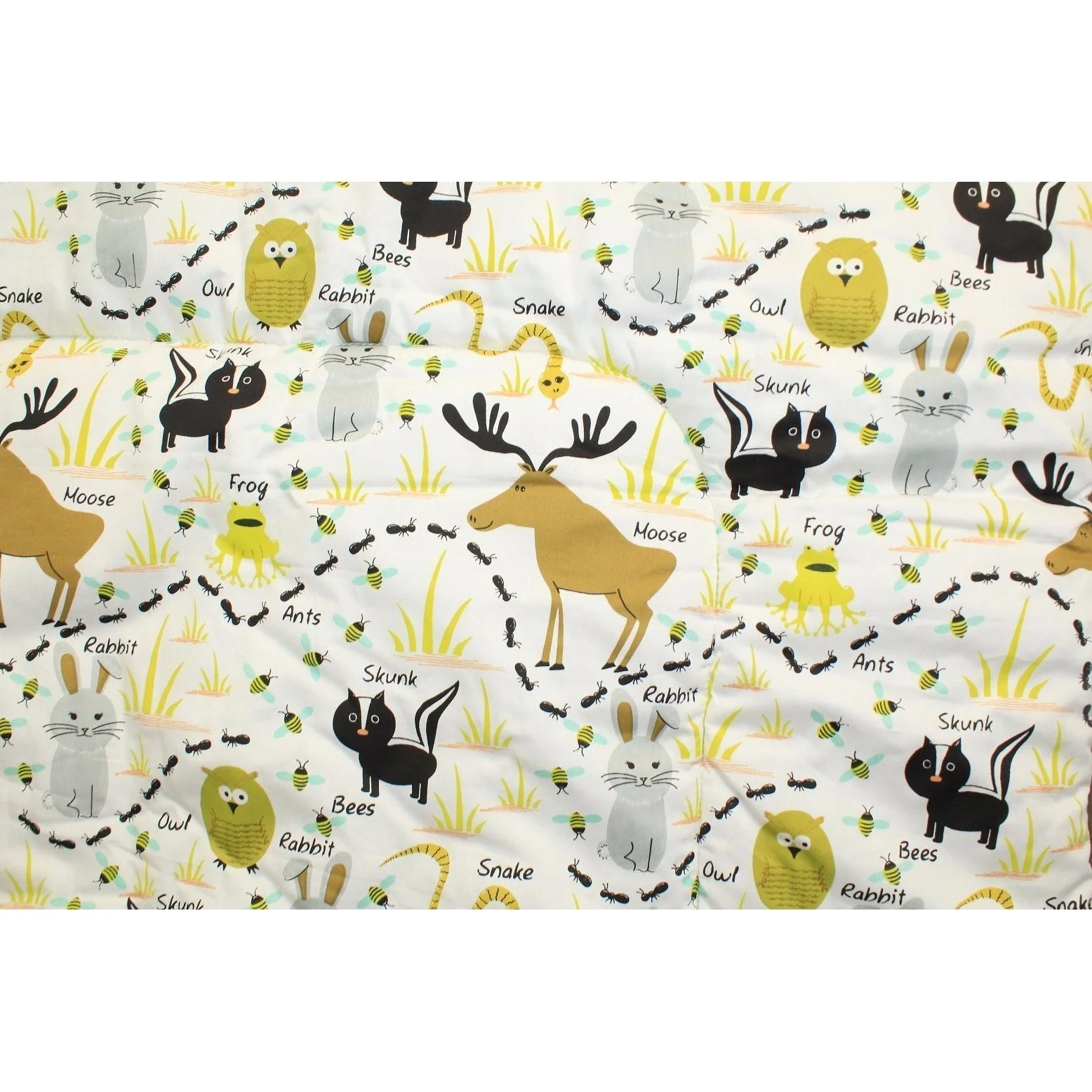 Woodland Animals Crib Bedding | Animal Print Baby Bedding Set - Image 17