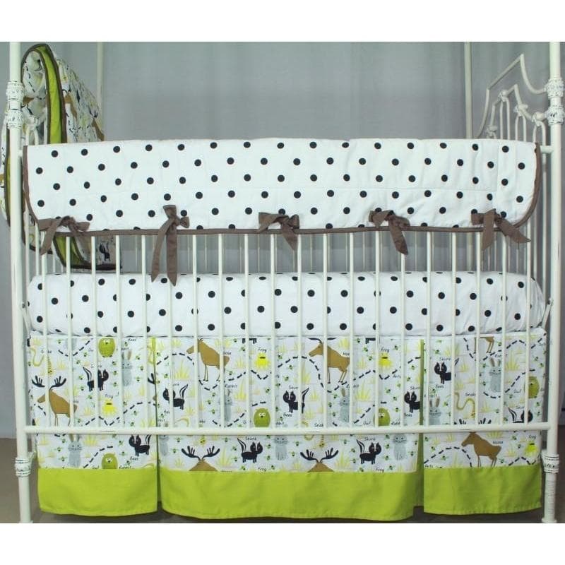 Crib Rail Cover | Woodland Animals - Image 3