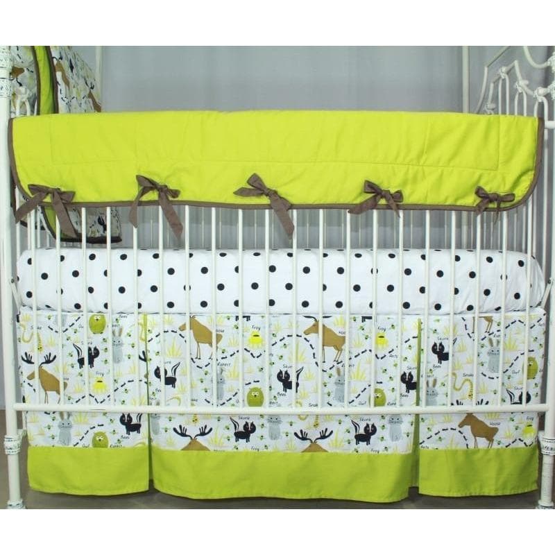 Crib Rail Cover | Woodland Animals - Image 4