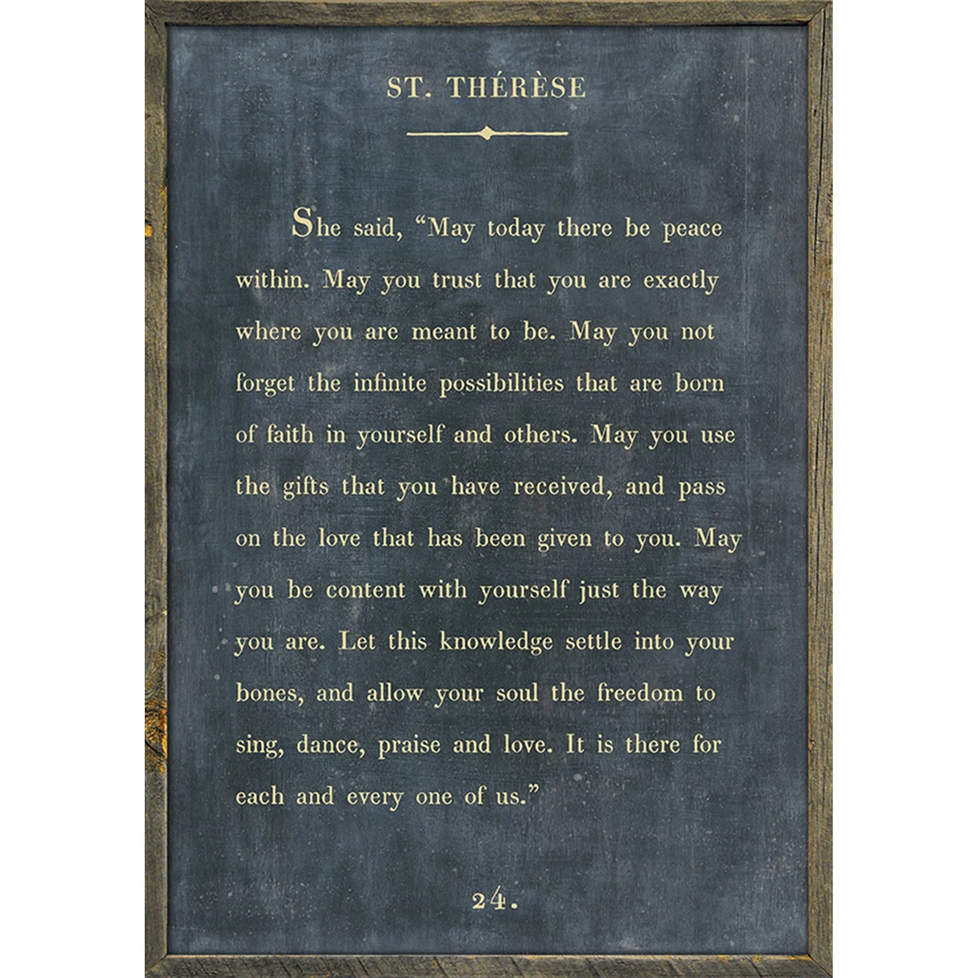 St. Therese - Book Collection Art Print - Image 3