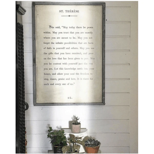 St. Therese - Book Collection Art Print - Image 7