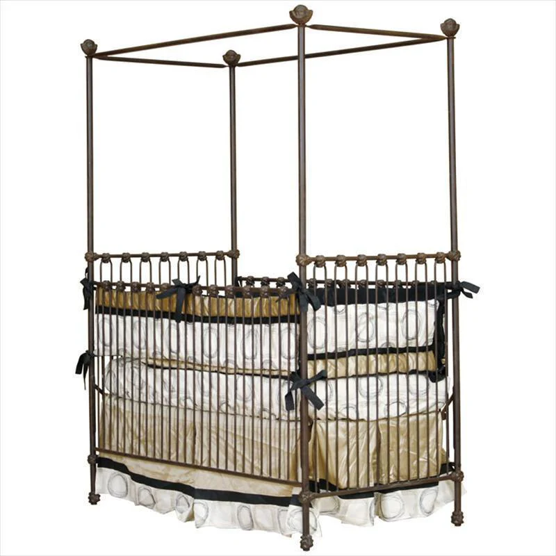 Straight Canopy Stationary Crib - Image 3