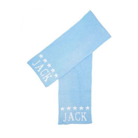 String of Stars Personalized Knit Scarf