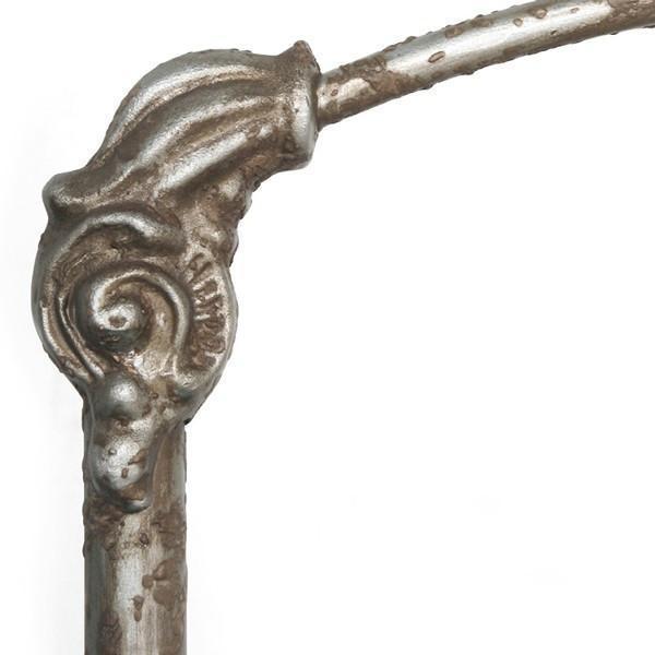 Textured Pewter 58 | Iron Furniture Finish Sample