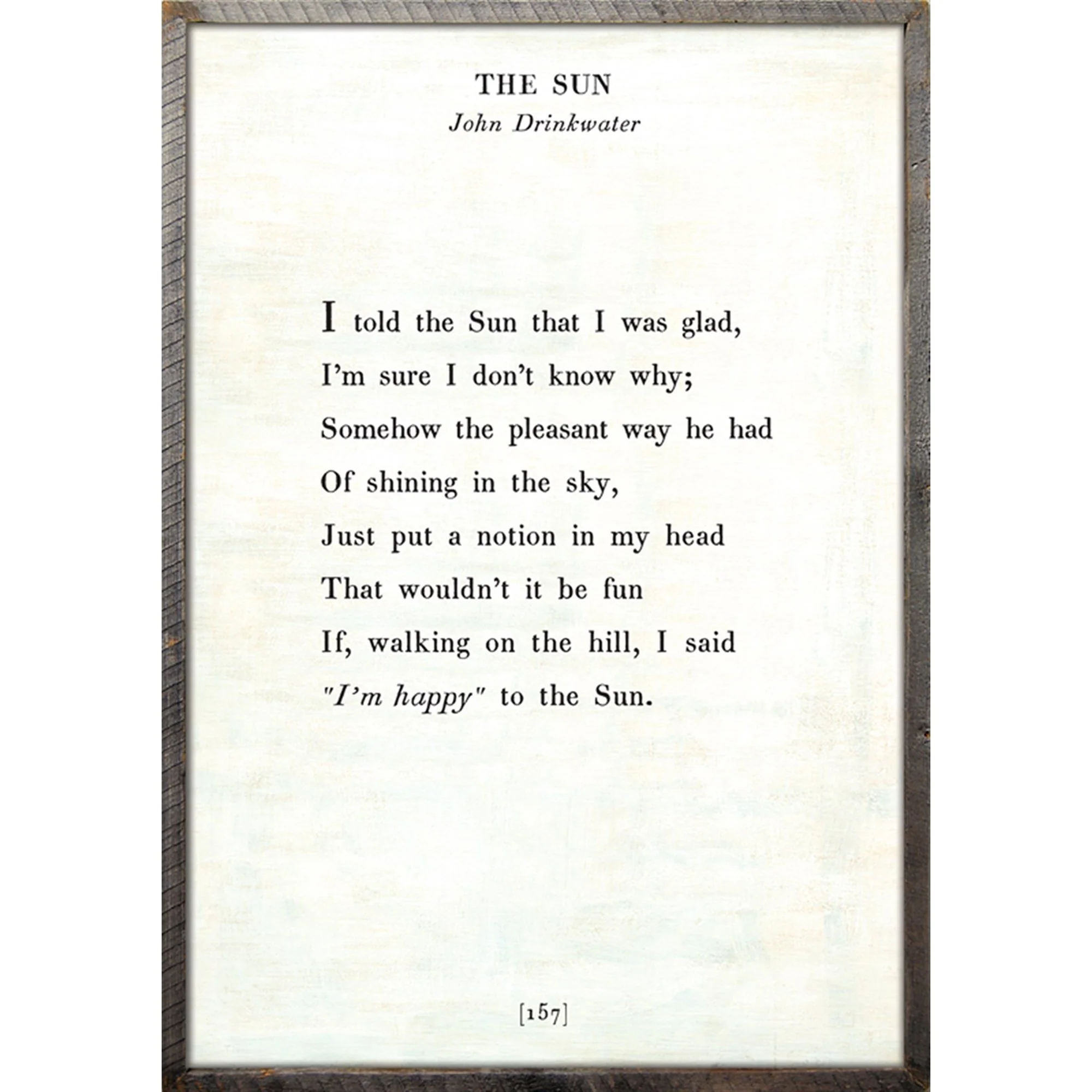The Sun - Poetry Collection Art Print - Image 5