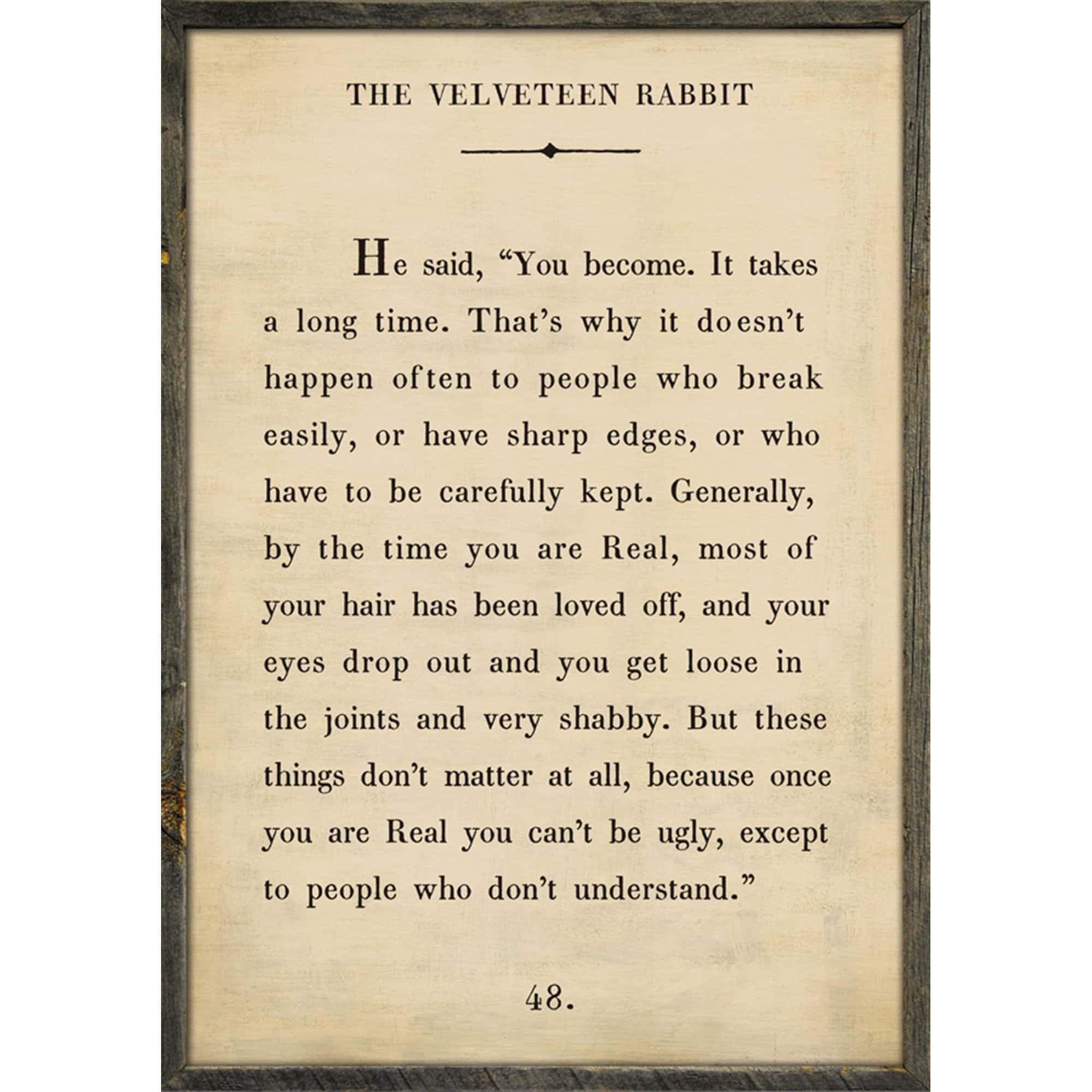 The Velveteen Rabbit - Book Collection Art Print - Image 3