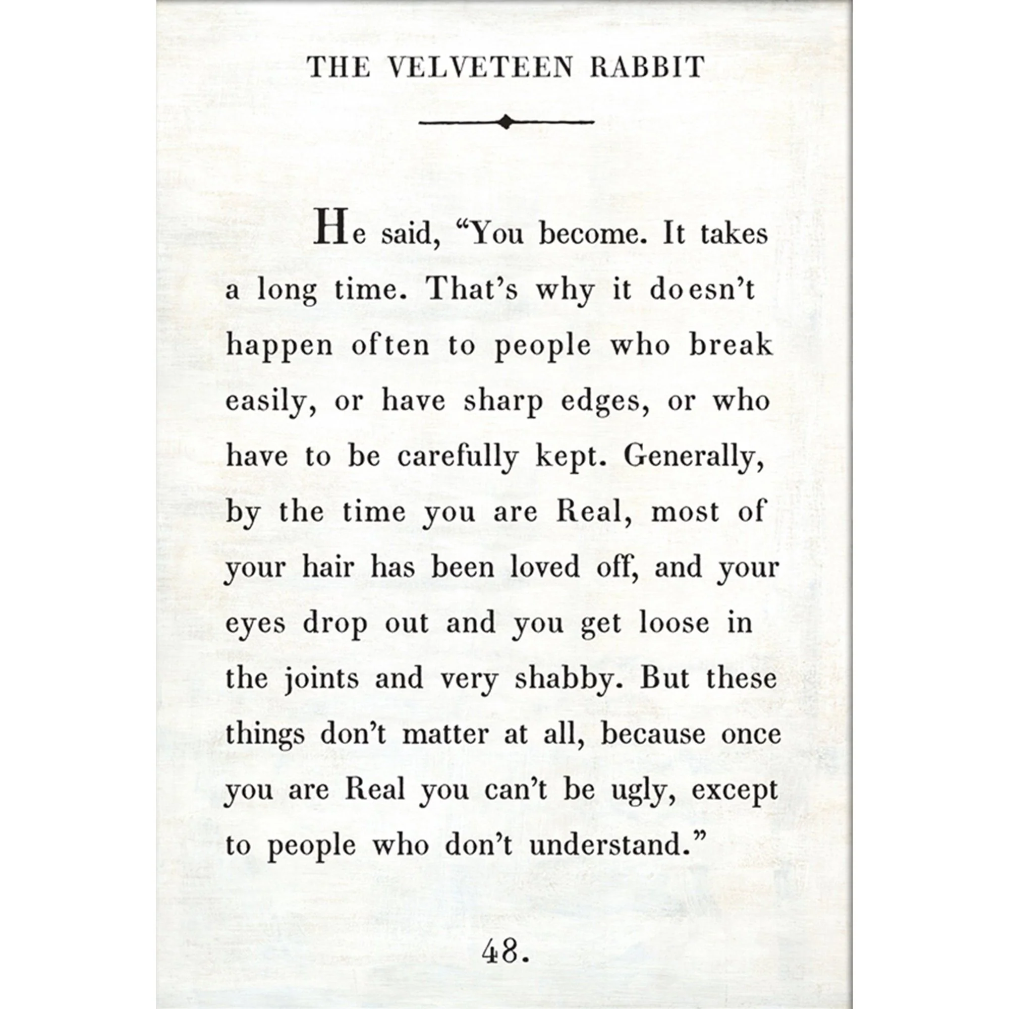The Velveteen Rabbit - Book Collection Art Print - Image 6