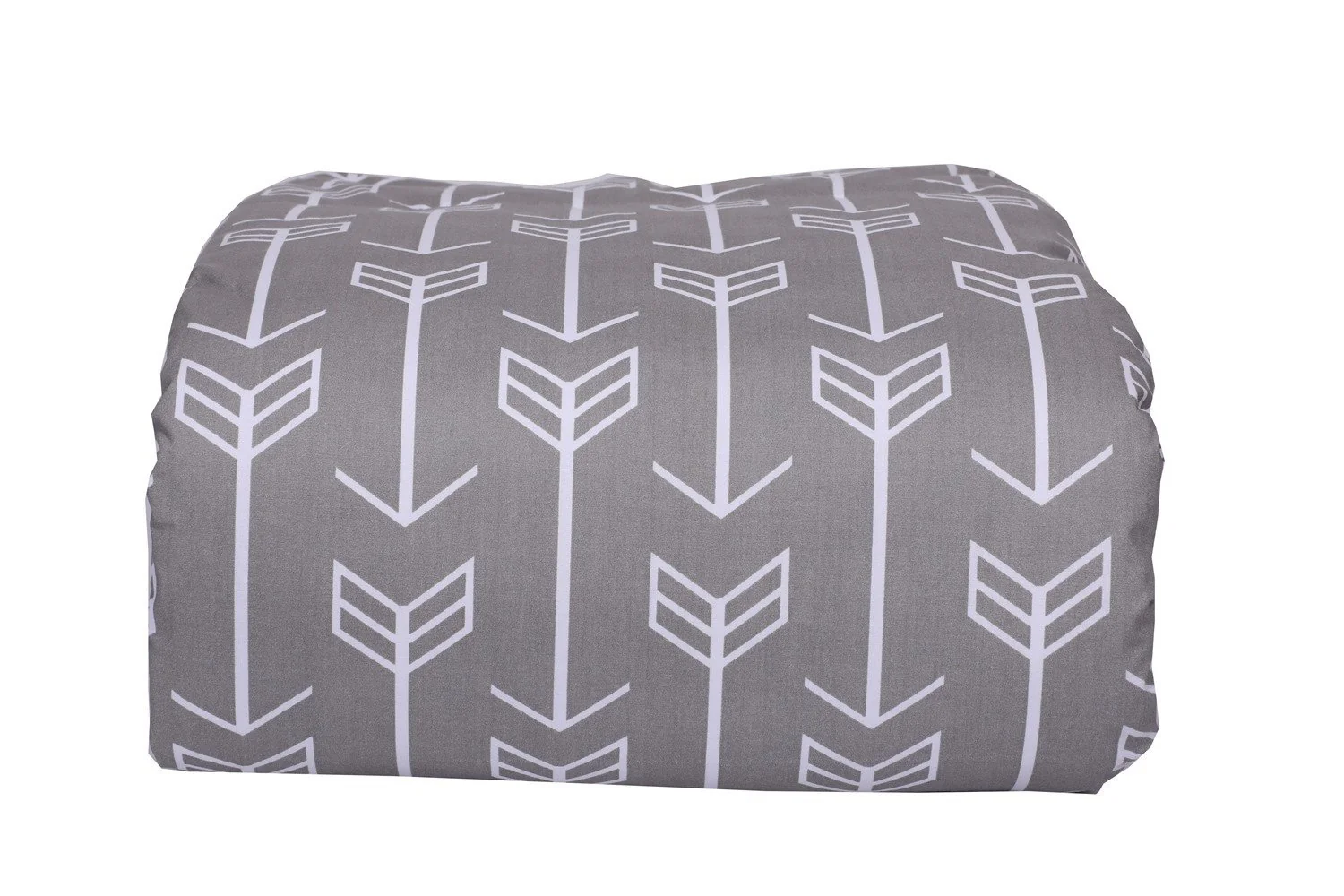 Toddler Blanket | Arrows Print with Minky Banking - Image 2