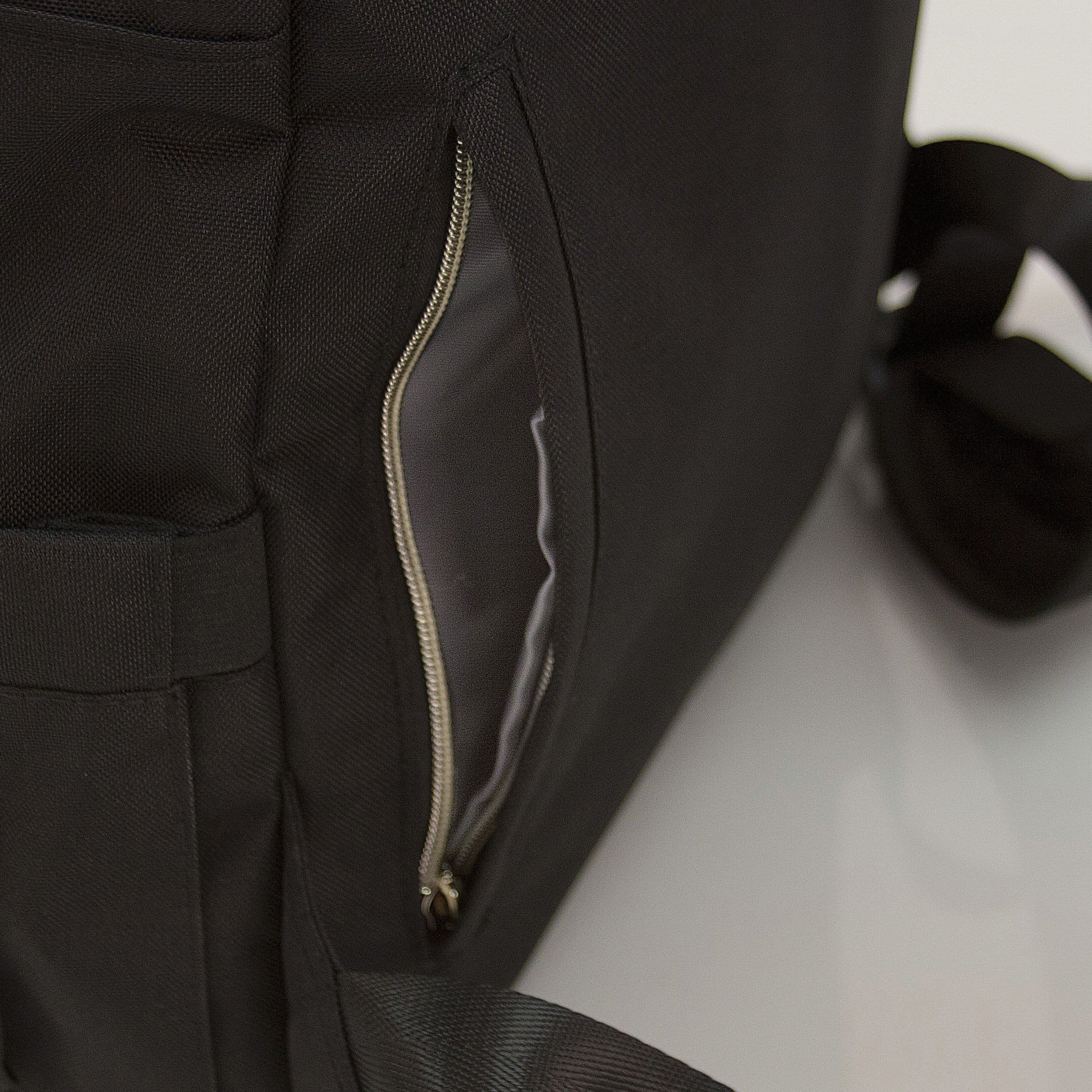 Uptown Backpack - Black Diaper Bag - Image 12
