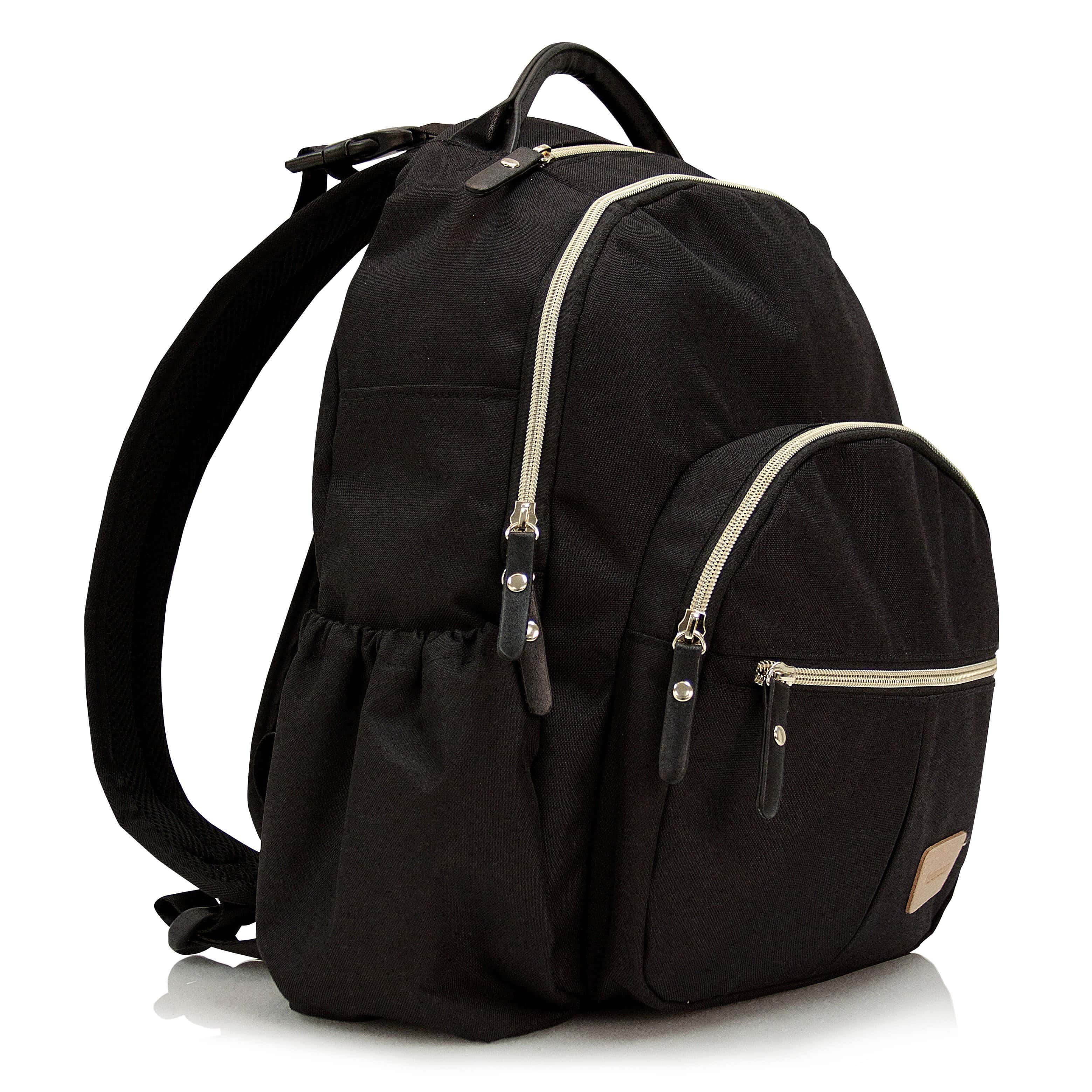 Uptown Backpack - Black Diaper Bag - Image 13
