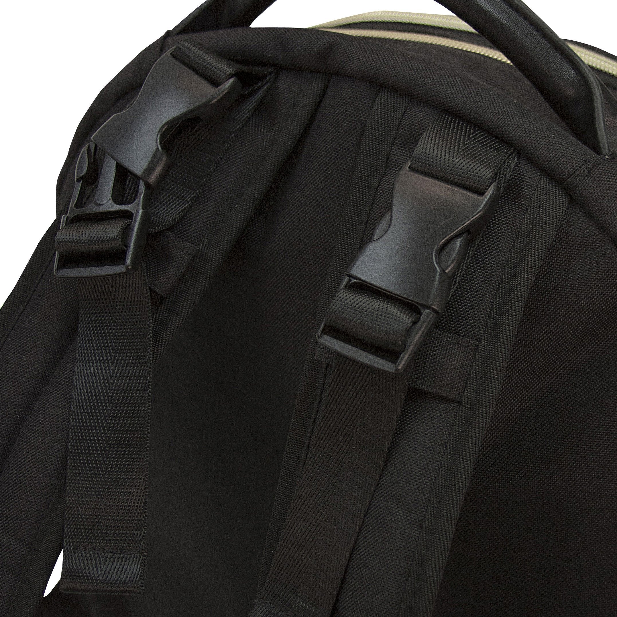 Uptown Backpack - Black Diaper Bag - Image 14