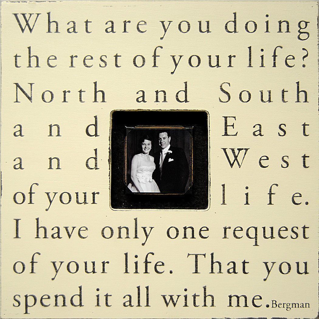 Handmade Wood Photobox with quote "What Are You Doing" - Image 2