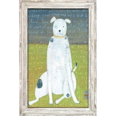 ART PRINT - White Boy Dog - Image 2