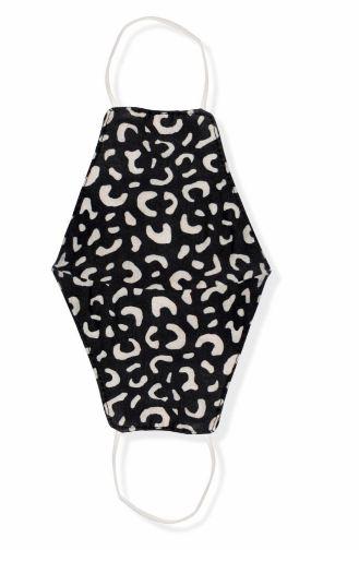 Wild Print Reusable Washable Face Mask, 100% Cotton snug fit design with filter - Image 4