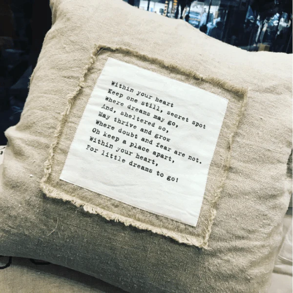 Within Your Heart - Patch Pillow - Image 2