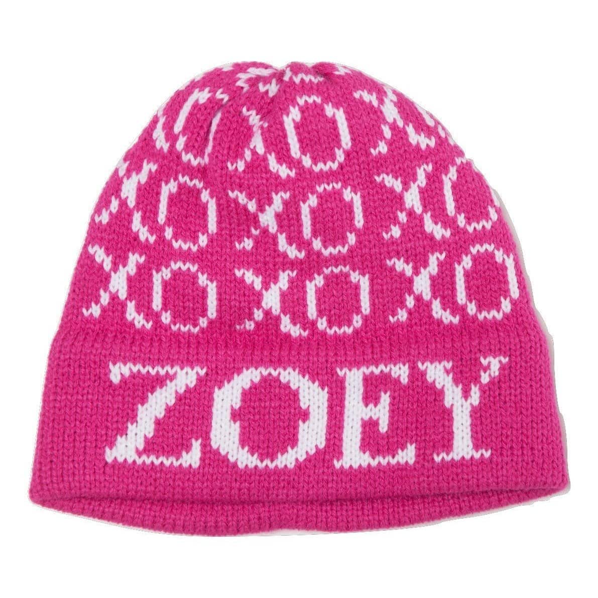 XOXO & Name Personalized Knit Hat