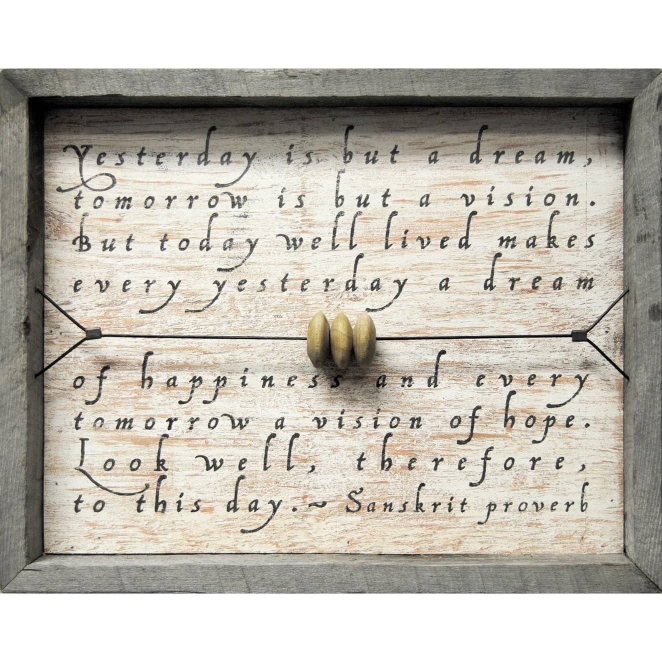 ART PRINT - Yesterday Is But a Dream