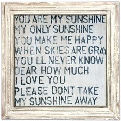 ART PRINT - You Are My Sunshine Vintage - Image 2
